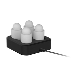 Bougie LED ABS MP04D Base U Blanc Chaud Design Moderne Taille Moyenne Utilisation Chambre à Coucher Télécommande Rechargeable Dimmable Haute CRI - Product Image 2