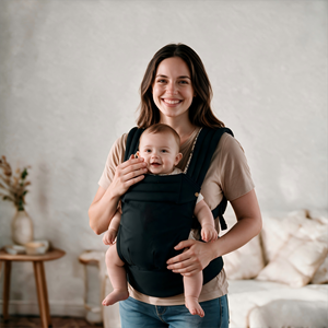 <span class=keywords><strong>Porte</strong></span>-bébé PABELY PBL3414 certifié CPC CE, luxueux, ergonomique, en lin de qualité supérieure, haute capacité de charge, pour bébés de 0 à 3 ans, pliable, facile à ranger - Product Image 4