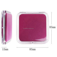 High-End 30X Magnifying Mini Double Sided Compact Makeup Mirror Custom Logo Small Foldable Mirror for Purse or Pocket