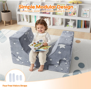 Bloques de Espuma Suaves para Bebés, Personalizados OEM/ODM, para Jugar y Escalar, Sofá Cama Infantil Creativo, Multifuncional - Product Image 3