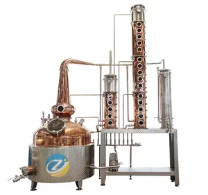 Zj Distilleerderij Machines Fabriek 1250L Brandy Distilleerderij Apparatuur Alambique Alembic Nog Distillatie Alcohol Nog