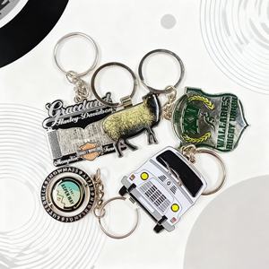 Llavero de Metal de Acero Inoxidable Personalizado de Alta Calidad, Accesorios para Bolsos con Sublimación - Product Image 1