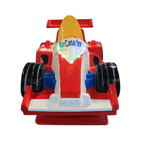 Manèges à pièces pour enfants de 2 à 10 ans, type voiture de course F1, pour zone de jeux intérieure