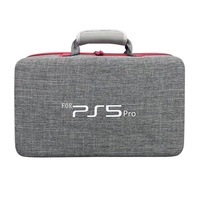 Étui de rangement en EVA durable pour console PS5 Pro, étanche, portable, antichoc, sac de transport grande capacité avec fermeture éclair