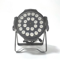 Boîtier en aluminium professionnel Dmx Rgbw Mini 18*10w Par Lights 18pcs 4in1 Led Flat Slim Par Can Light