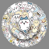 Échantillon gratuit direct d'usine nouveau design imperméable à l'eau écologique dessin animé étiquette personnalisée mignon Kawaii autocollants imprimer