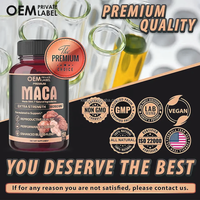 Vente en gros OEM – Capsules de Maca 7-en-1, Ashwagandha et Ginseng – Antioxydant, stimule l'énergie et l'endurance, améliore la circulation sanguine, sans gluten