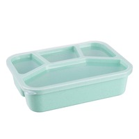 Boîte à lunch Conteneurs à collations pour enfants et adultes Couvercles transparents réutilisables Boîte à collations thermique Préparation des repas Fête