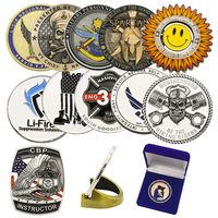 Fabrication en gros à bas prix Cadeaux promotionnels Souvenir 3D Challenge Coin Pièces commémoratives personnalisées antiques