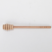 Mini bâtonnets de miel en bois écologiques de 3 pouces Distributeur de sirop Cuillère Confiture Tige d'agitation Café Thé Vaisselle promotionnelle
