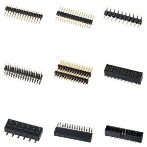 Connecteur femelle à broches SMD 2,54 mm double rangée, connecteur femelle à angle droit 40 broches, pas de 1,27 mm, 2,0 mm, 2,54 mm - Product Image 1