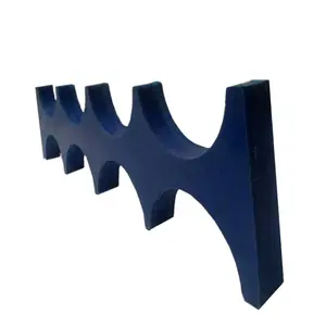 UHMW-PE Supporting Block / HDPE Plastic Cable support Block /HDPE Pipe support block