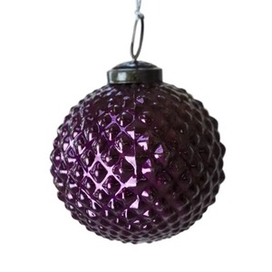 Wholesale Luxury Glass <b>Christmas</b> Decorative Ornaments for <b>Tree</b> Garland Wreath Window Home Party Eco-Friendly Decoration - Product Image 1