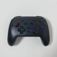 S08 Çok Platformlu BT Kablosuz Oyun Kumandası, Titreşim Motorlu Turbo Düğmesi ile Switch/Konsol Altı Eksenli Gyro PC/Android/iOS Telefonlar için