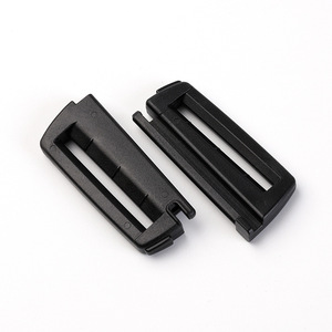 Black <b>Plastic</b> Side <b>Sliding</b> Buckle 32mm Inner Diameter Lightweight Bag Accessory DIY Fastener - Product Image 3