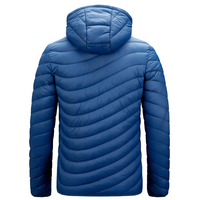Veste matelassée à capuche imperméable personnalisée manteau en duvet veste pour hommes chaud hiver respirant doudoune coupe-vent léger