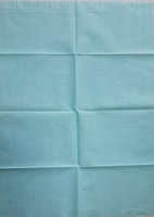 Bavettes dentaires jetables imprimées sur mesure, bavettes imperméables de haute qualité en forme de sac pour les soins bucco-dentaires, échantillon gratuit