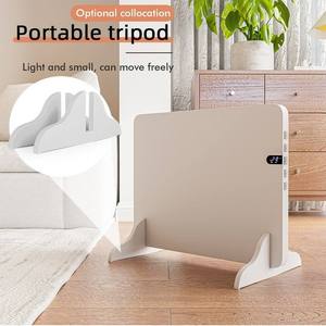 <b>Lightweight</b> <b>Iron</b> Electric Convective Heater Wall-Mounted Panel Portable Freestanding Remote Control Household Energy Saving - Product Image 1