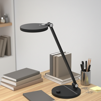 Lampe de bureau LED électrique contemporaine, simple, rotative, à gradation progressive, lumière protectrice pour les yeux, portable, flexible, lampe de lecture LED pour bureaux
