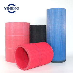 Üretim Tesisi'nde Dokunmamış Kumaş Germe Makinesi için Yeni Ayarlanabilir Isıya Dayanıklı Polyester Örgü Konveyör Bant - Product Image 5