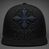 Casquette Snapback à visière plate, brodée, 5 panneaux, style Trucker, avec face avant en mousse et filet, style West Coast Gothic Chicano Urban Streetwear, en gros