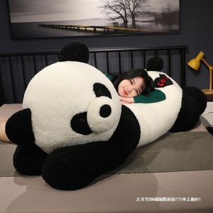 Panda <b>Plush</b> Pillow <b>Large</b> Size Soft Stuffed Animal Cushion For Bed Or Sofa Decor - Product Image 1