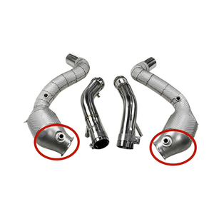 Tubo de Escape de Alto Flujo OEM para Mercedes-Benz W205 C63 4.0T 2015-2019 con Aislamiento Térmico, Proceso de Forjado, Mejora de Potencia - Product Image 4