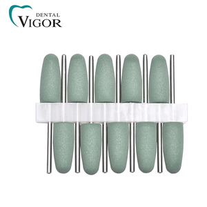 Embouts de polissage en silicone pour perceuse dentaire, ensemble de têtes de ponçage en caoutchouc de silicone HP - Product Image 6