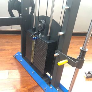Équipement <span class=keywords><strong>de</strong></span> musculation professionnel multifonctionnel, rack à squats multi-stations, machine d'entraînement croisé, tout-en-un, machine Smith - Product Image 5