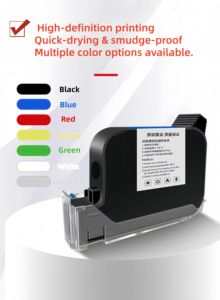 Imprimante jet d'encre portable 2-en-1 4POLETECH, pistolet intelligent automatique portatif pour usage domestique et ateliers d'<span class=keywords><strong>impression</strong></span>, encre à séchage rapide - Product Image 5