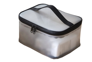 Spacious Waterproof Cosmetic Bag With Custom Logo Professional Travel <b>Makeup</b> Organizer Women Portable for Pouch - Product Image 3