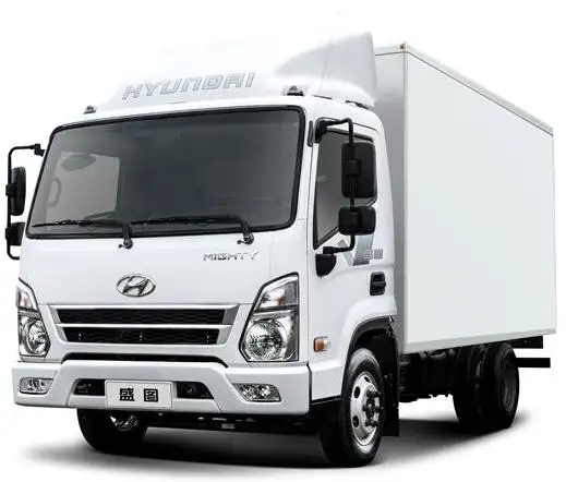 XIANDAI truk Korea rantai dingin logistik Transport Van pendingin 4x2 truk pendingin untuk diskon besar