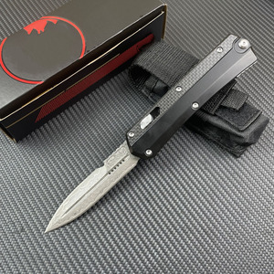 <span class=keywords><strong>Couteau</strong></span> de poche pliable en acier <span class=keywords><strong>Damas</strong></span> portable d'usine, manche en alliage de zinc, <span class=keywords><strong>couteau</strong></span> tactique de survie pour le camping en plein air, la chasse - Product Image 2