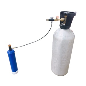 Refill Adapter M11x1 Male Thread <b>Quick</b> <b>Connector</b> G5/8 with 1 Meter Spring Coiled Hose - Product Image 5