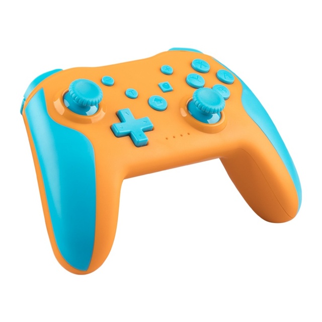 Wireless Pro Controller for for & OLED Dual Joysticks Game Wheel Steering Turbo Vibration Motor- Gamepad