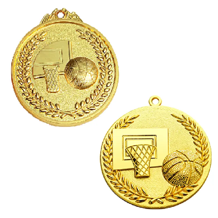 Medalla en blanco de baloncesto 3D, varias opciones, Medalla personalizada con contenido desmontable, MVP, personalización