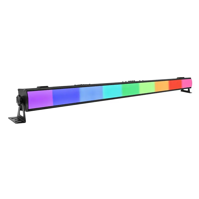 Opsk 224LED RGB 3in1 Lampu Efek Linier DJ Dalam Ruangan Rumah Aluminium LED DMX Pencuci Dinding Bar Up Lighting