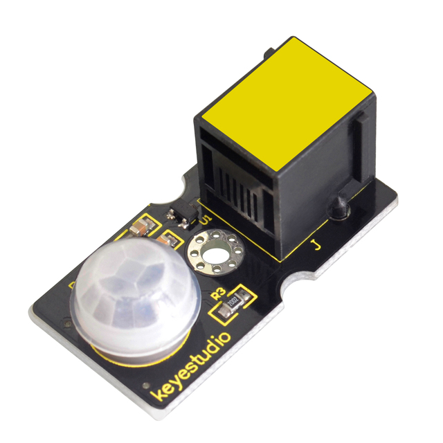 Keyestudio  STEAM Programming EASY Plug RJ11 PIR Motion Sensor Module for Arduino