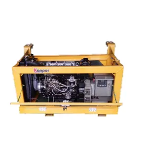 Side mount type reefer container diesel genset