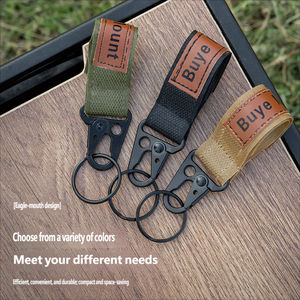 Correa para Vehículos Eléctricos para Camping al Aire Libre, <span class=keywords><strong>Hebilla</strong></span> de Escalada, Gancho de Almacenamiento, Gancho de Velcro Resistente, Clip para Mochila - Product Image 5