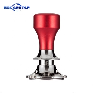 Prensador de Café Manual de Acero Inoxidable de 51/53/58 mm para Espresso, Latte, <span class=keywords><strong>Barista</strong></span>, Hogar, Cocina, Base Plana - Product Image 3