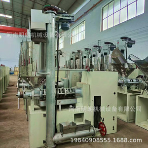 Prensa de aceite de tornillo de acero inoxidable para uso comercial, alta productividad, manual, para soja - Product Image 1