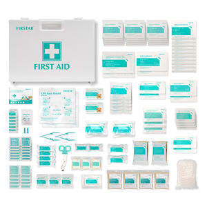 Fabricante Logotipo personalizado Abs Botiquín de primeros auxilios personalizado Caja de almacenamiento de medicamentos 25 personas Kit médico en capas Mochila médica - Product Image 1