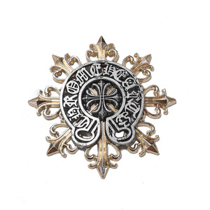 <span class=keywords><strong>Funda</strong></span> Celimi Cross para teléfono con decoración metálica para <span class=keywords><strong>iPhone</strong></span>, estilo retro punk, accesorio artesanal de resina - Product Image 3