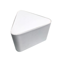 Boîte cadeau portable biodégradable en forme d'avion créative avec fenêtre pour l'emballage de chocolats, bonbons et biscuits de Noël
