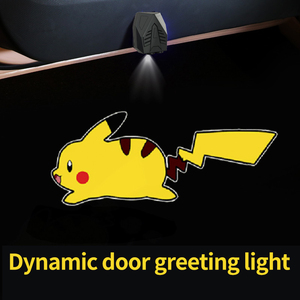 Carga USB dinámica Universal Led Logo Light Car Door Logo Proyector Luces Car Door Welcome Light - Product Image 6