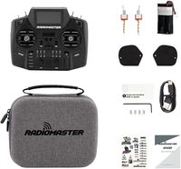 Radiomaster GX12 1000HZ 3D Digital CNC Hall Gimbal Antena de Doble Banda Gemini EXpressLRS Radiocontrolador (GX12 ELRS Modo 2)