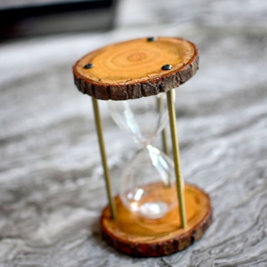 Sablier artisanal en forme <span class=keywords><strong>de</strong></span> souche d'arbre, rempli <span class=keywords><strong>de</strong></span> sable du désert, <span class=keywords><strong>pour</strong></span> le tourisme et les voyages - Product Image 6