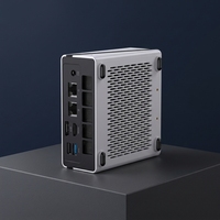 Mini PC CHUWI UBox de taille compacte pour le jeu, économique, OEM, AMD R5 6600H jusqu'à 4,5 GHz, 16 Go de RAM, 512 Go de SSD, Windows 11 Pro, ultra léger