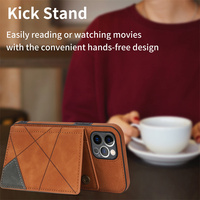 Étui de téléphone portable en cuir PU de luxe pour iPhone 15 14 13 12 11 Pro Max Xs Xr Xs Max, porte-cartes, pochette de protection